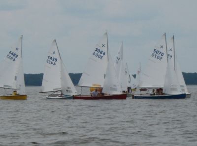 Headed windward