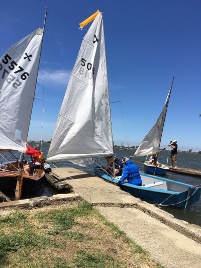 Blowing Hard at Dock!