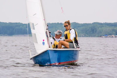 Lon & Meg to weather (LK photo)