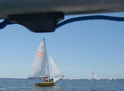 fleet from under the boom