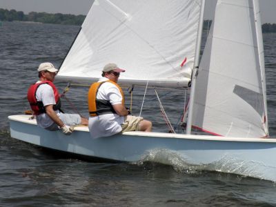 Scott Ranney & Joe Manley heading upwind