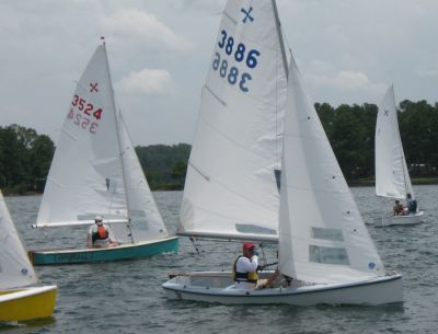 but no rain on the water