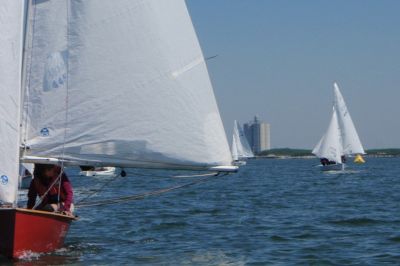 the view behind Roy's boat