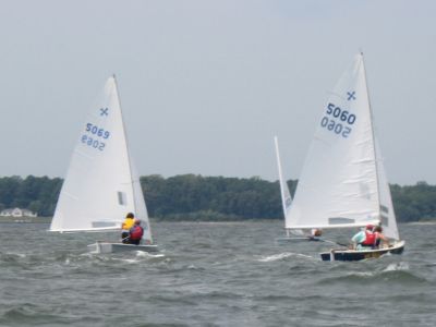 Rounding the weather mark