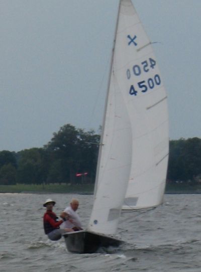 Got to get him in his own boat!