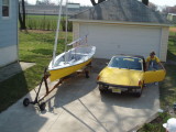 yellow - boat, car, garage, shirt